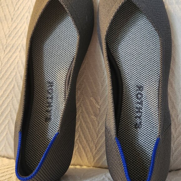 Rothy’s The Flat, Pebble Grey 7 (NIB, RETIRED COLOR) - Picture 2 of 11